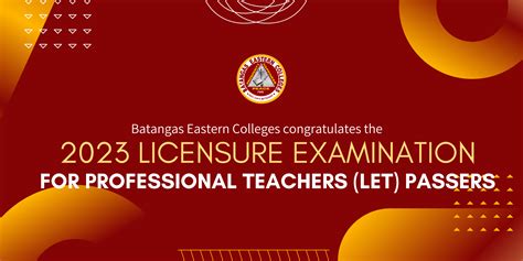 March 2023 Results of Licensure Examination for Professional .